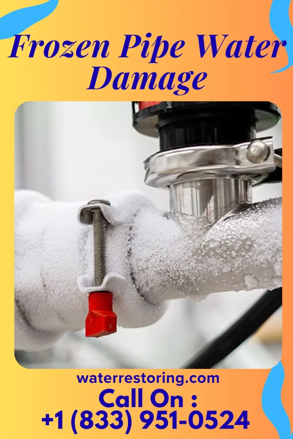 Frozen Pipe Water Damage in Huntland, TN